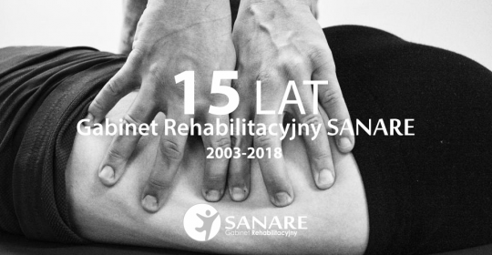 15 lat Gabinetu Rehabilitacyjnego SANARE